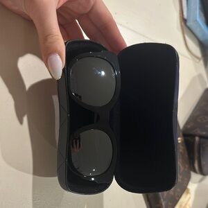 Chanel Black Sunglasses with Case
